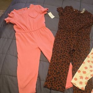 Pink Ribbed Jumpsuit for Women